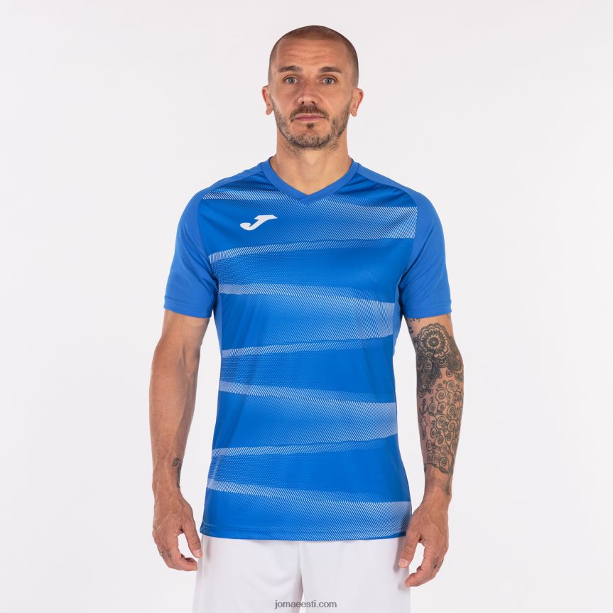 mehed särk lühikeste varrukatega grafity ii DJNBH3105 sügavsinine Joma