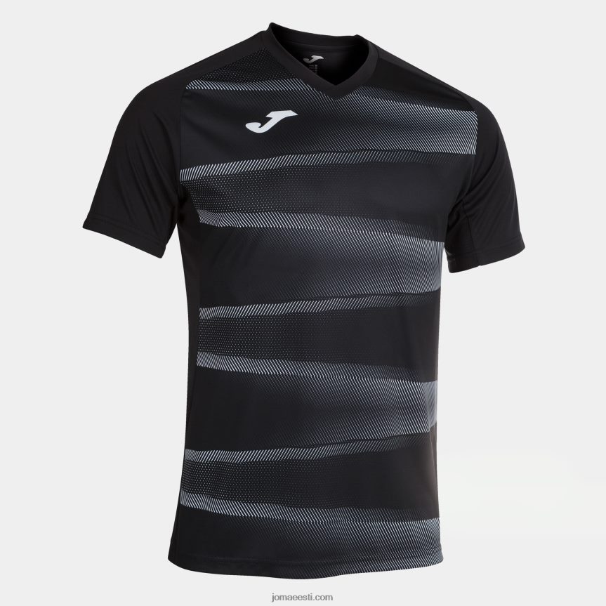 mehed särk lühikeste varrukatega grafity ii DJNBH3304 must Joma