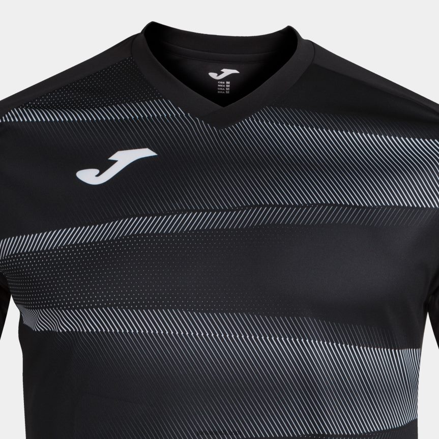 mehed särk lühikeste varrukatega grafity ii DJNBH3304 must Joma