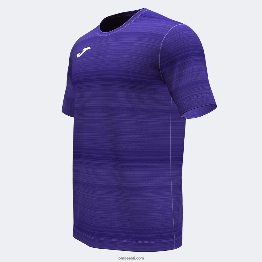 mehed särk lühikeste varrukatega grafity iii DJNBH709 lilla Joma