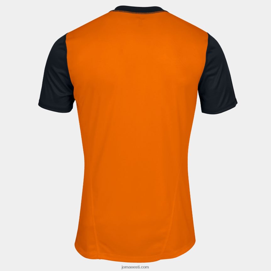 mehed särk lühikeste varrukatega hispa iv DJNBH2854 oranž must Joma