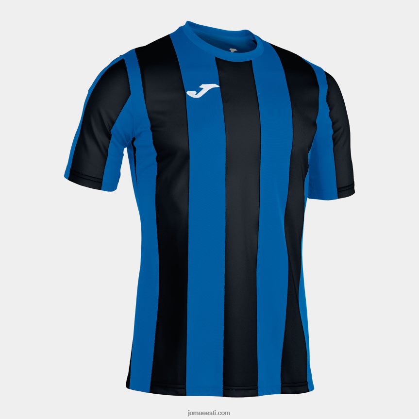 mehed särk lühikeste varrukatega inter DJNBH2953 kuninglik sinine must Joma