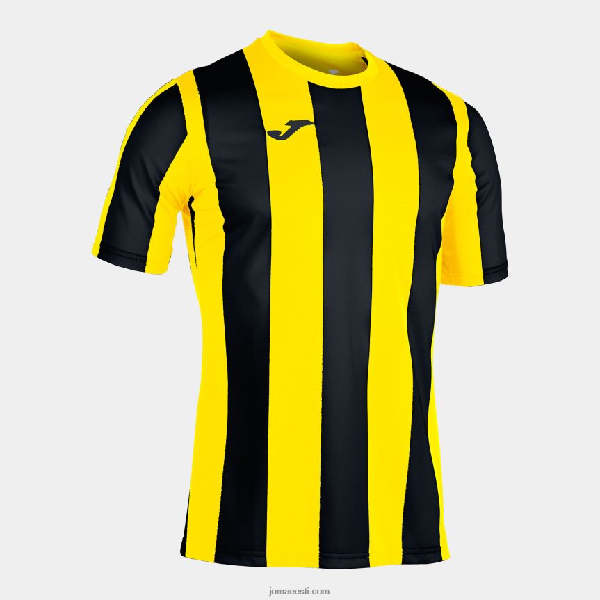 mehed särk lühikeste varrukatega inter DJNBH2955 kollane must Joma