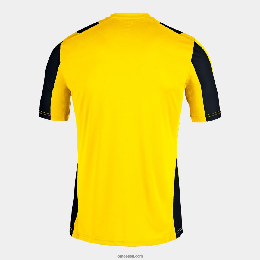 mehed särk lühikeste varrukatega inter DJNBH2955 kollane must Joma