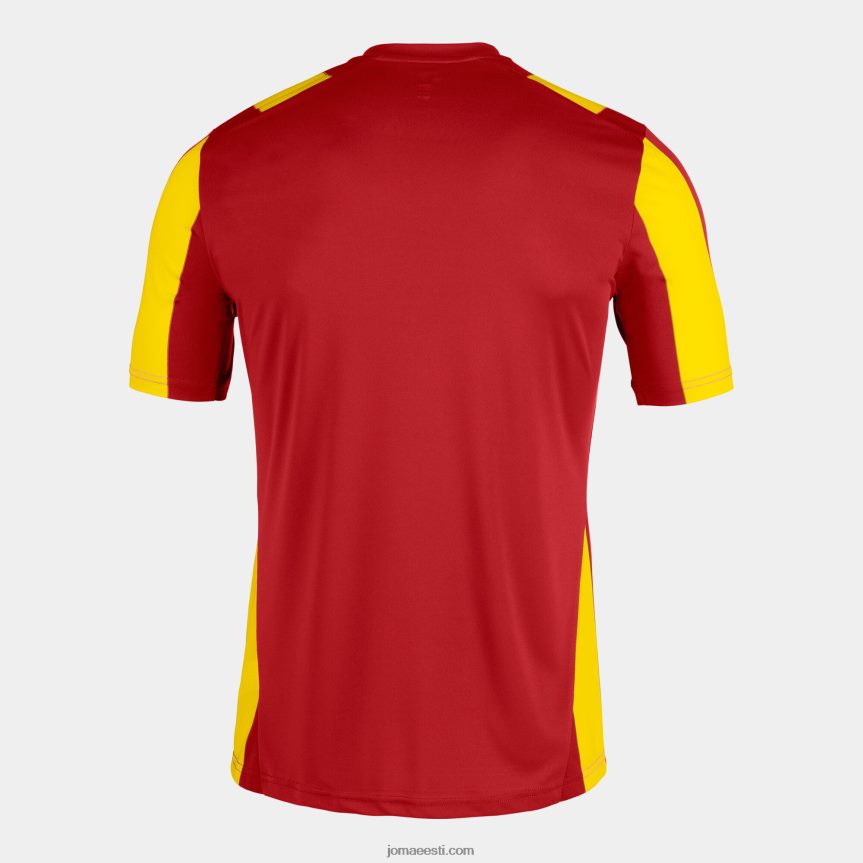 mehed särk lühikeste varrukatega inter DJNBH3127 punane kollane Joma