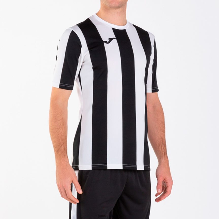mehed särk lühikeste varrukatega inter DJNBH3391 valge must Joma