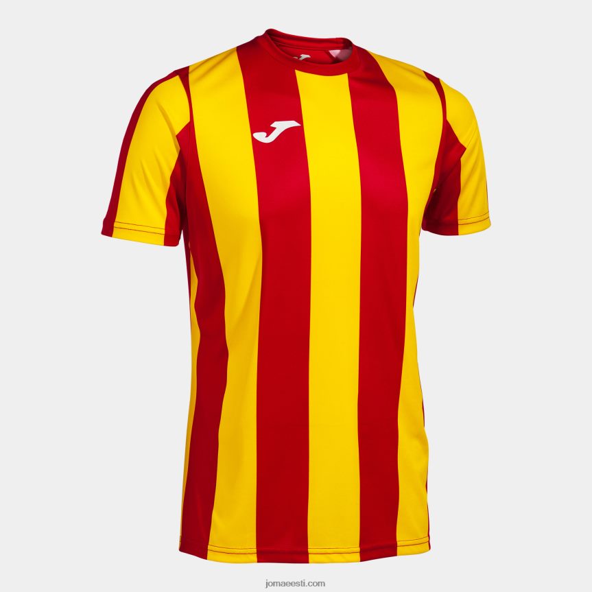mehed särk lühikeste varrukatega inter classic DJNBH205 punane kollane Joma