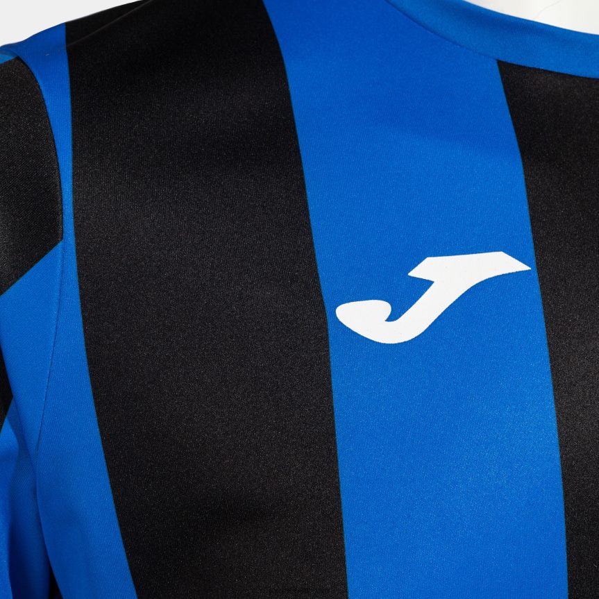 mehed särk lühikeste varrukatega inter classic DJNBH649 kuninglik sinine must Joma