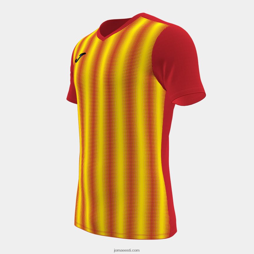 mehed särk lühikeste varrukatega inter ii DJNBH3179 punane kollane Joma
