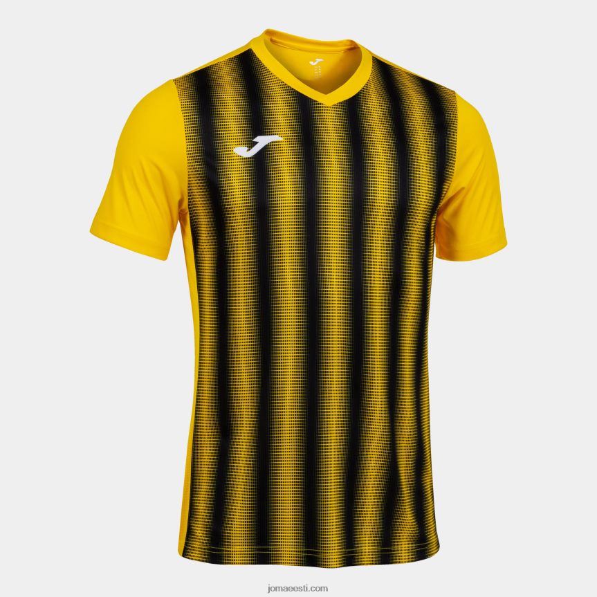 mehed särk lühikeste varrukatega inter ii DJNBH4648 kollane must Joma