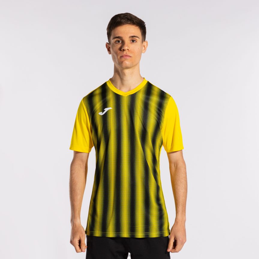 mehed särk lühikeste varrukatega inter ii DJNBH4648 kollane must Joma