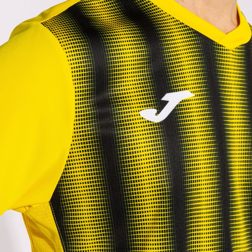 mehed särk lühikeste varrukatega inter ii DJNBH4648 kollane must Joma