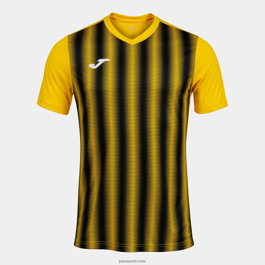 mehed särk lühikeste varrukatega inter ii DJNBH4648 kollane must Joma