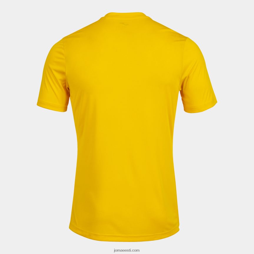 mehed särk lühikeste varrukatega inter ii DJNBH4648 kollane must Joma