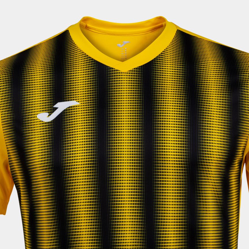 mehed särk lühikeste varrukatega inter ii DJNBH4648 kollane must Joma