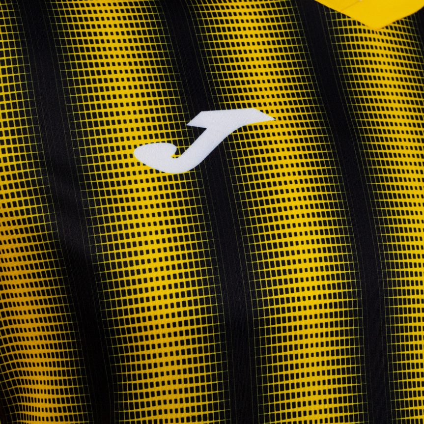 mehed särk lühikeste varrukatega inter ii DJNBH4648 kollane must Joma