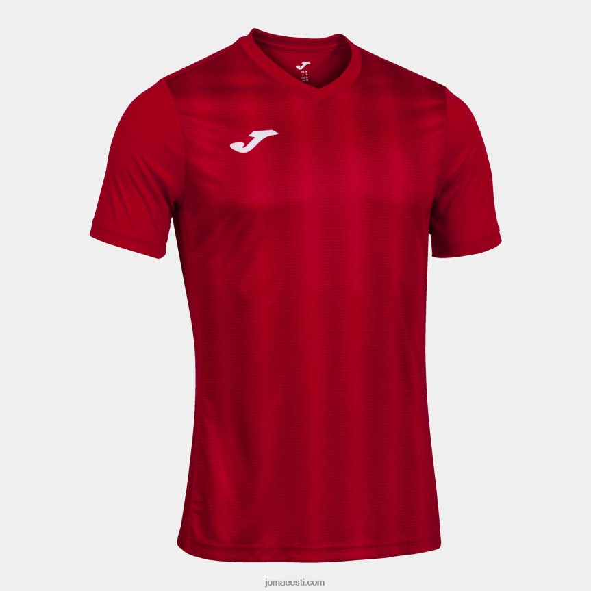 mehed särk lühikeste varrukatega inter ii DJNBH719 punane Joma