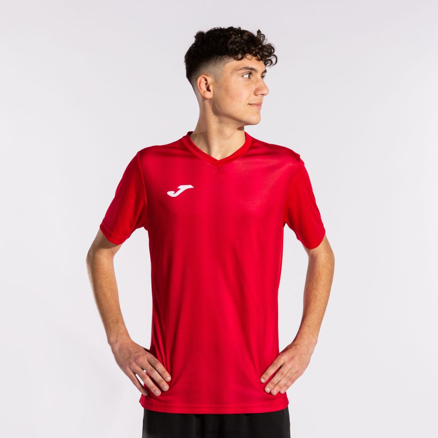 mehed särk lühikeste varrukatega inter ii DJNBH719 punane Joma