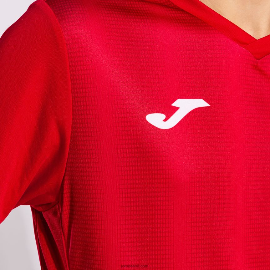 mehed särk lühikeste varrukatega inter ii DJNBH719 punane Joma