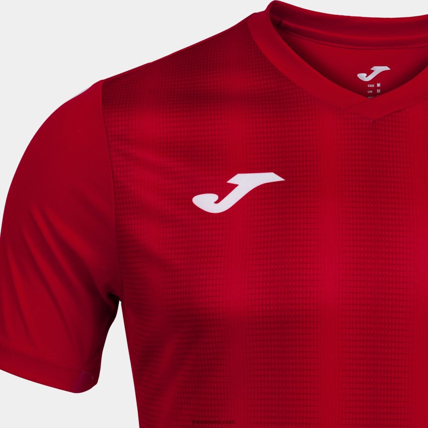 mehed särk lühikeste varrukatega inter ii DJNBH719 punane Joma