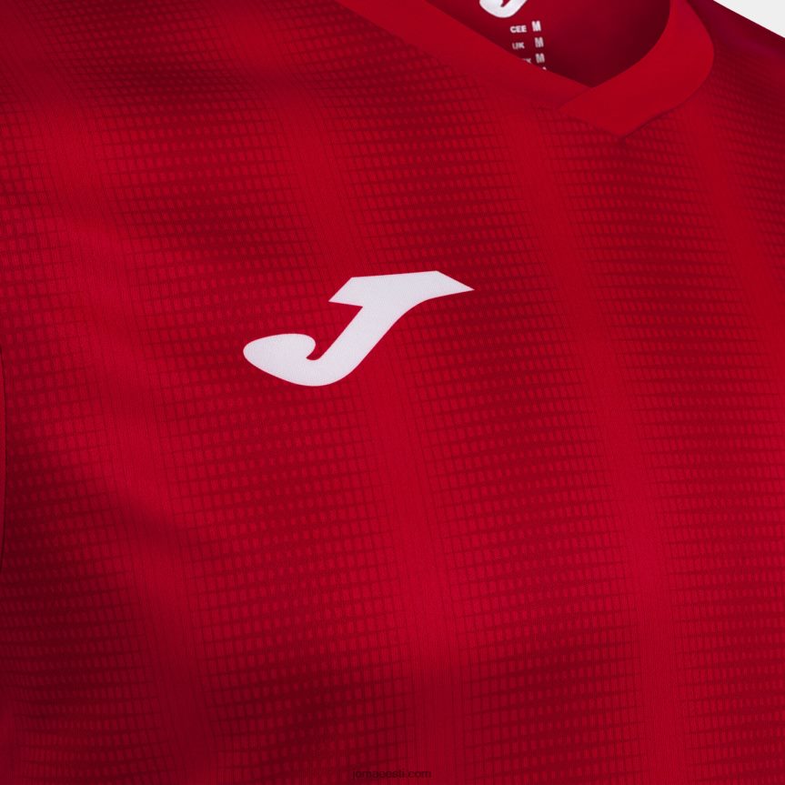 mehed särk lühikeste varrukatega inter ii DJNBH719 punane Joma