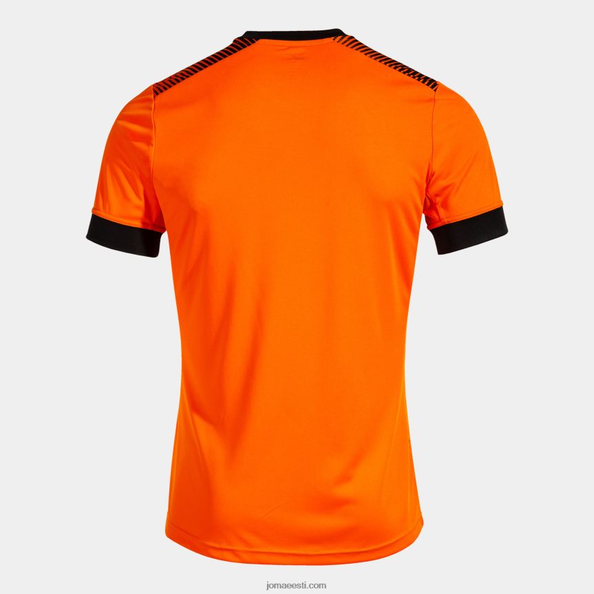 mehed särk lühikeste varrukatega öko supernova DJNBH181 oranž must Joma