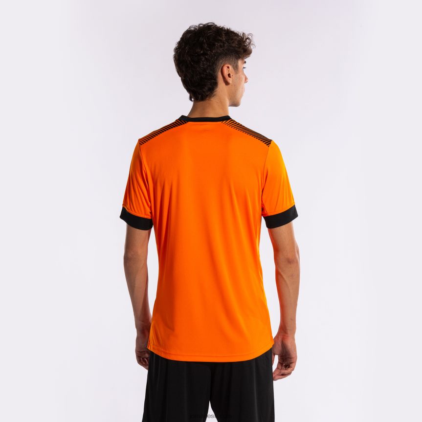 mehed särk lühikeste varrukatega öko supernova DJNBH181 oranž must Joma