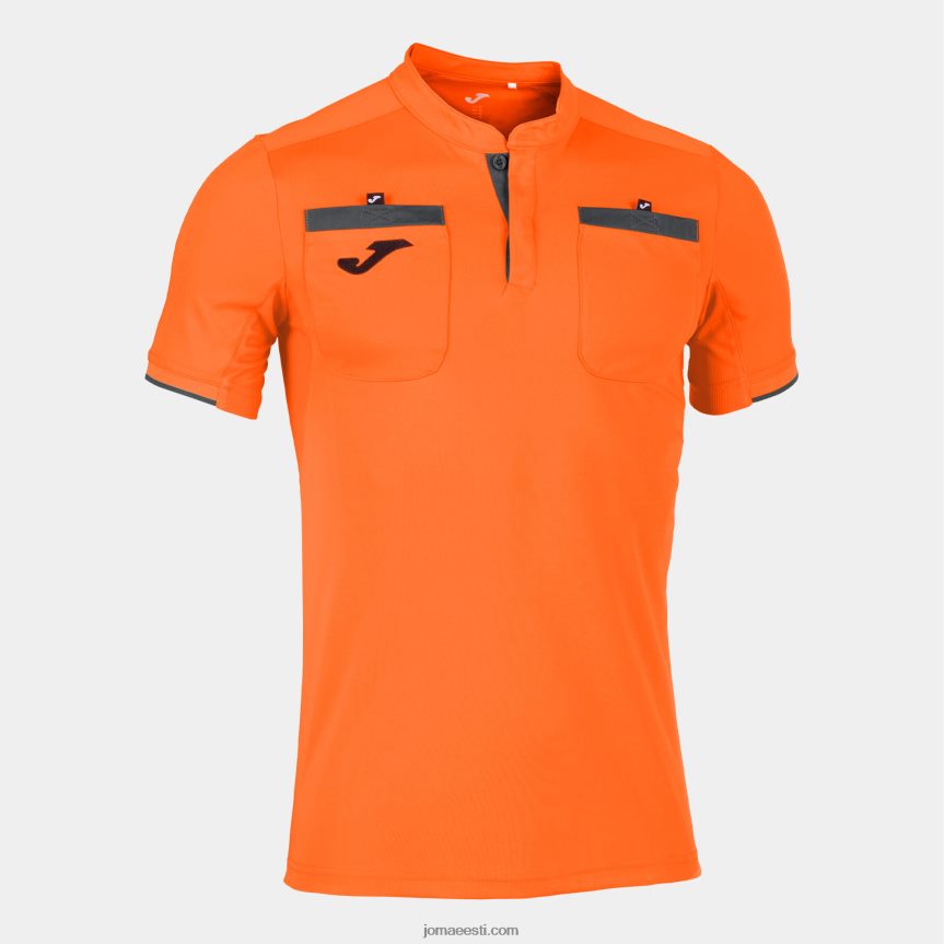 mehed särk lühikeste varrukatega kohtunik DJNBH135 oranž Joma