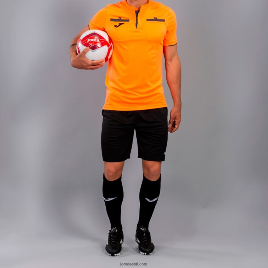 mehed särk lühikeste varrukatega kohtunik DJNBH135 oranž Joma