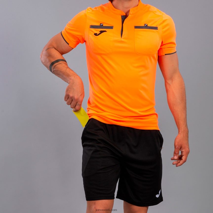 mehed särk lühikeste varrukatega kohtunik DJNBH135 oranž Joma