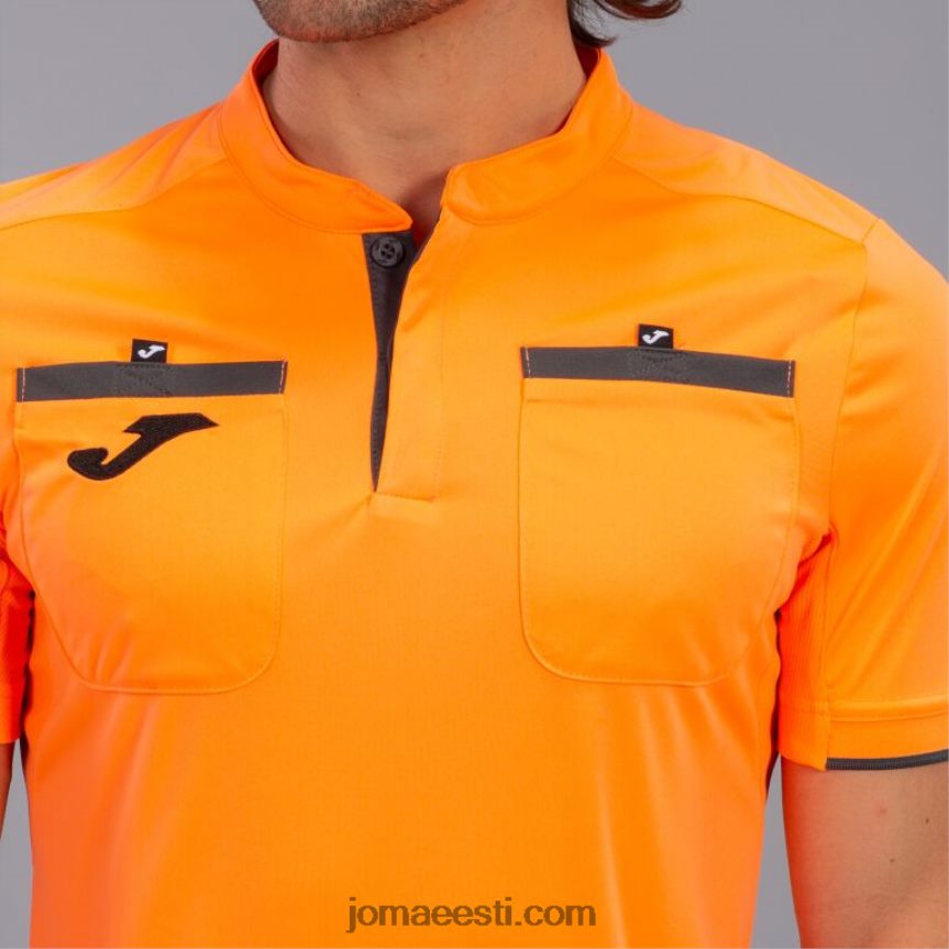 mehed särk lühikeste varrukatega kohtunik DJNBH135 oranž Joma