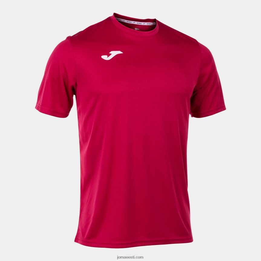 mehed särk lühikeste varrukatega kombineeritud DJNBH680 fuksia Joma