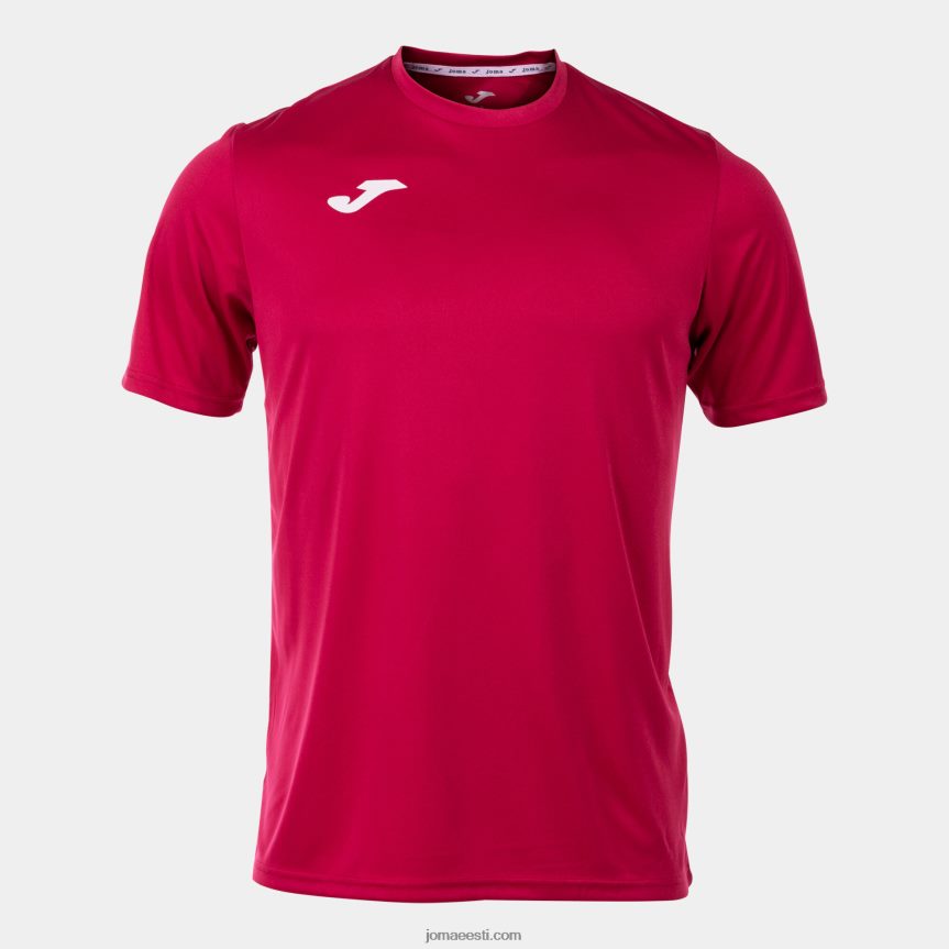 mehed särk lühikeste varrukatega kombineeritud DJNBH680 fuksia Joma
