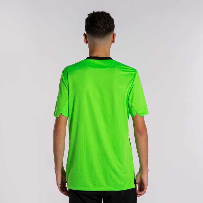 mehed särk lühikeste varrukatega kuldne iv DJNBH1039 fluorestseeruv roheline must Joma