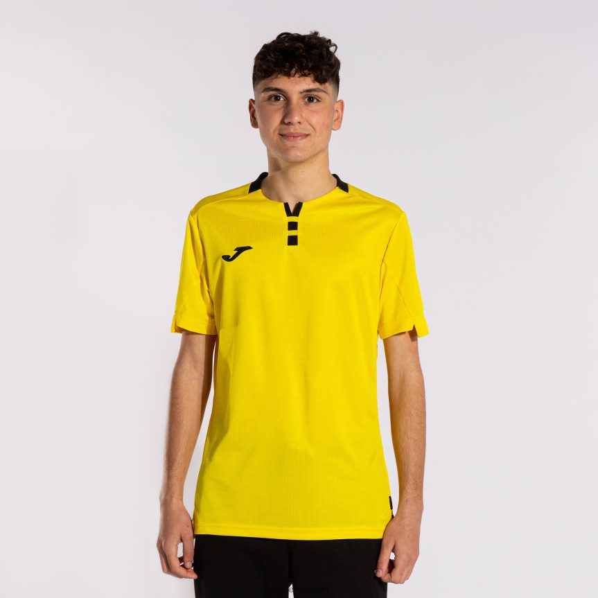 mehed särk lühikeste varrukatega kuldne iv DJNBH4710 kollane must Joma