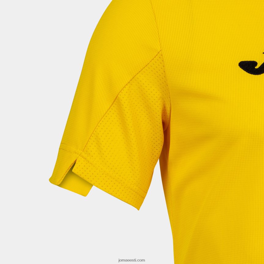 mehed särk lühikeste varrukatega kuldne iv DJNBH4710 kollane must Joma