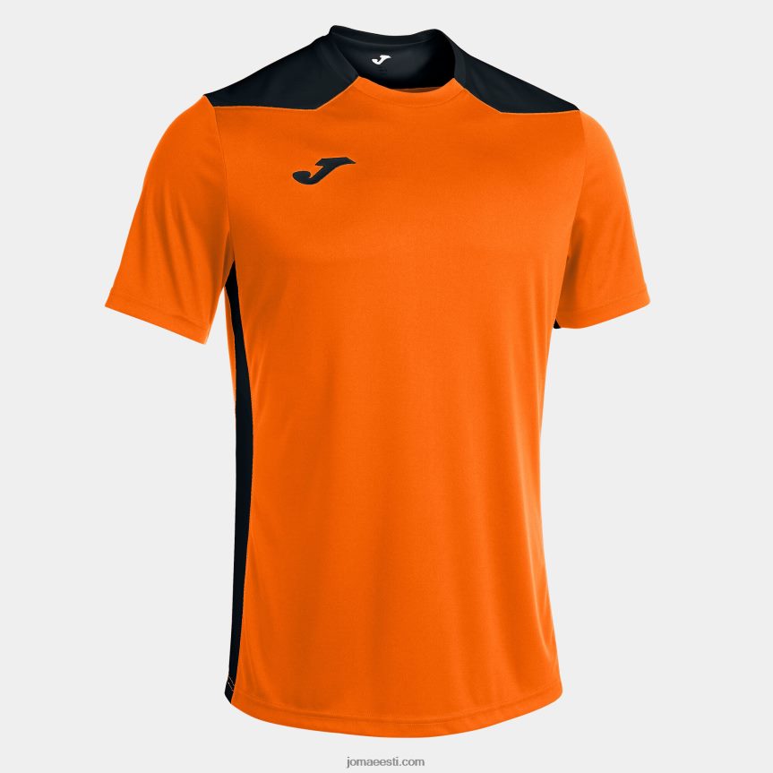 mehed särk lühikeste varrukatega meistrivõistlused vi DJNBH1475 oranž must Joma