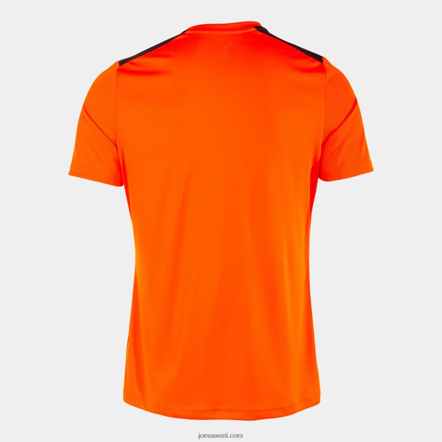 mehed särk lühikeste varrukatega meistrivõistlused vii DJNBH413 oranž must Joma
