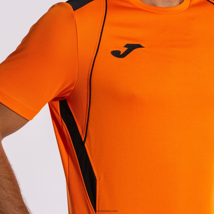 mehed särk lühikeste varrukatega meistrivõistlused vii DJNBH413 oranž must Joma