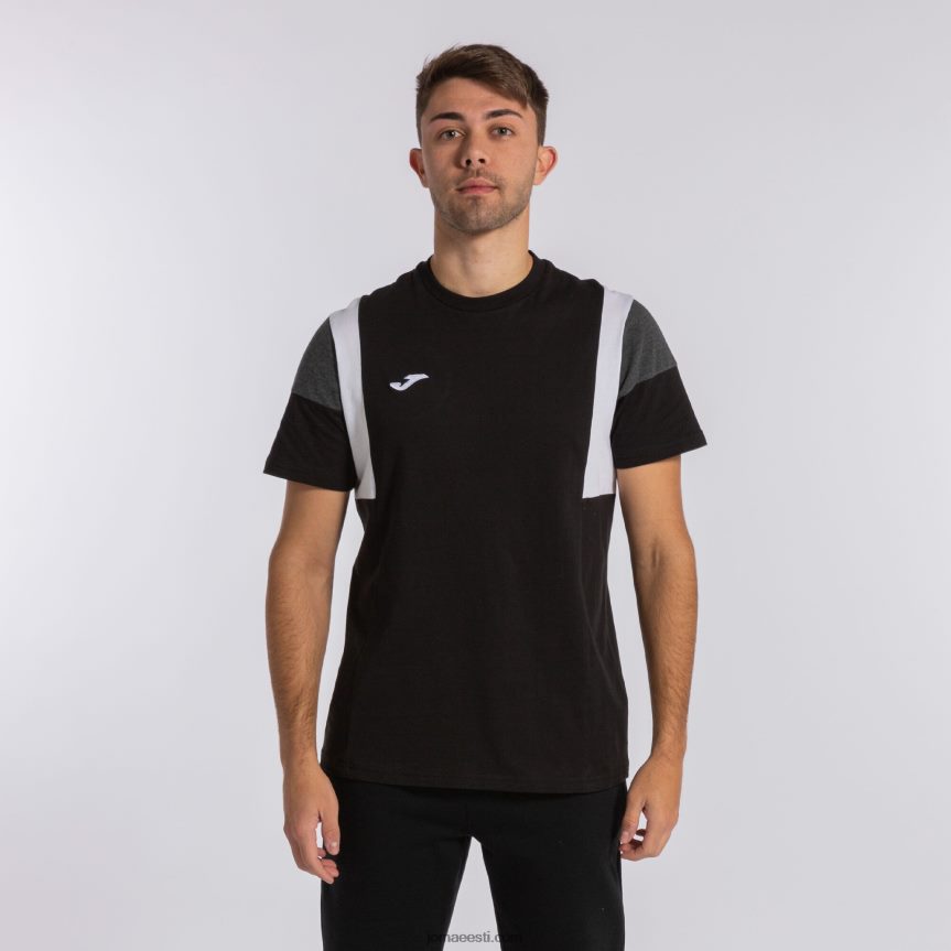 mehed särk lühikeste varrukatega mugavus iii DJNBH4113 must Joma