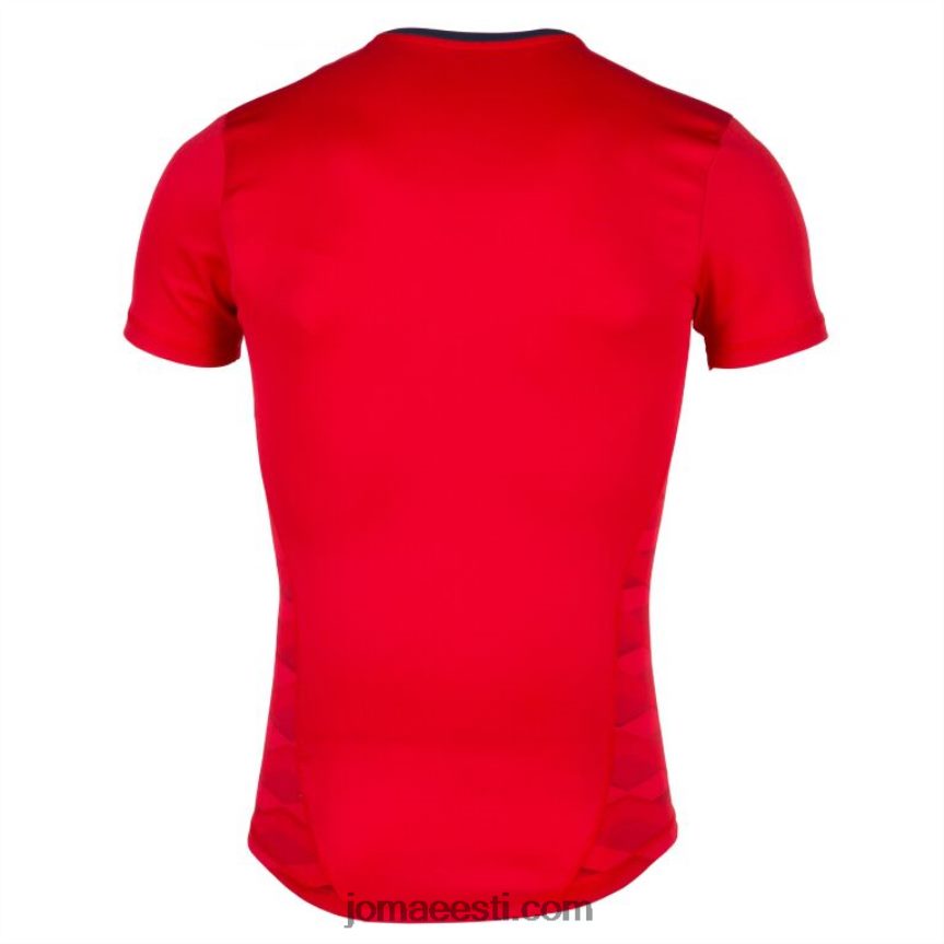 mehed särk lühikeste varrukatega myskin ii DJNBH3087 punane Joma