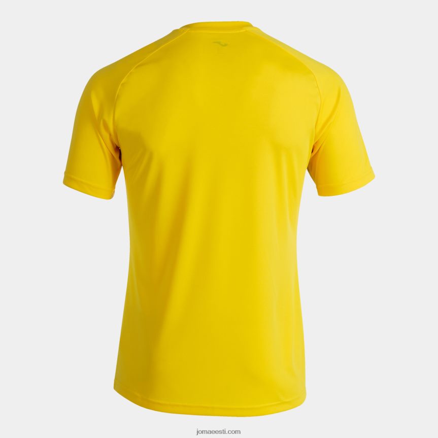 mehed särk lühikeste varrukatega pisa ii DJNBH3574 kollane must Joma