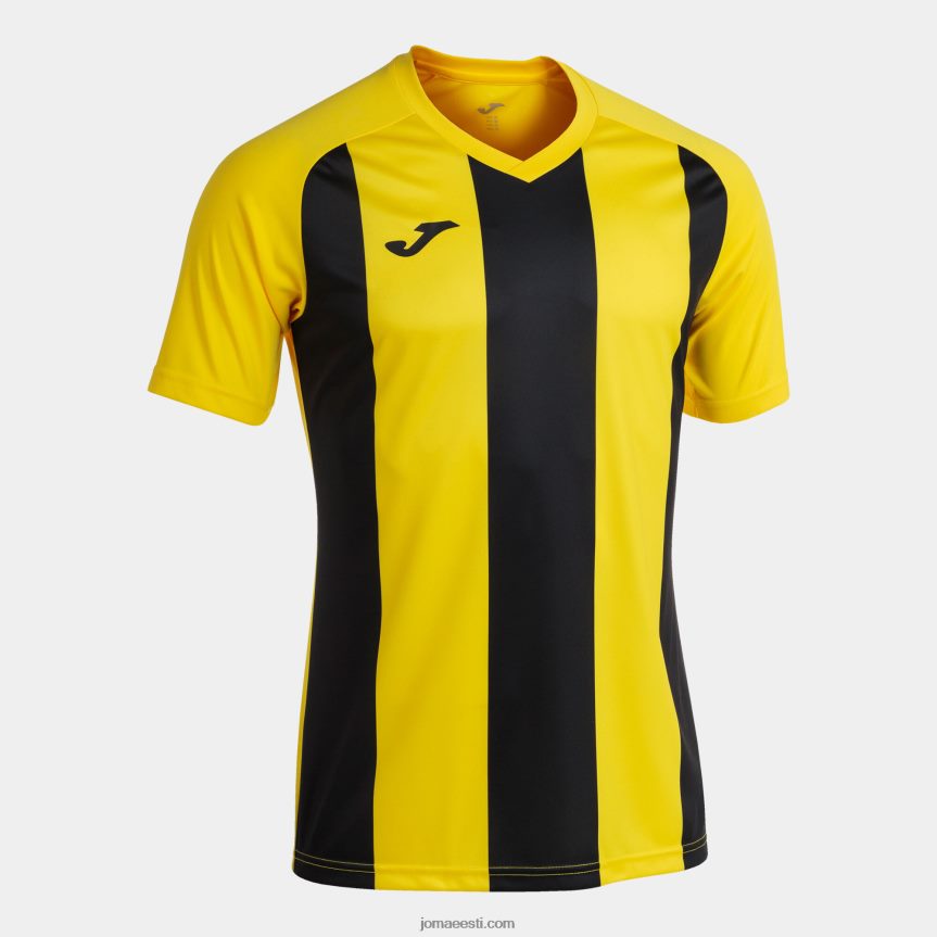 mehed särk lühikeste varrukatega pisa ii DJNBH3574 kollane must Joma