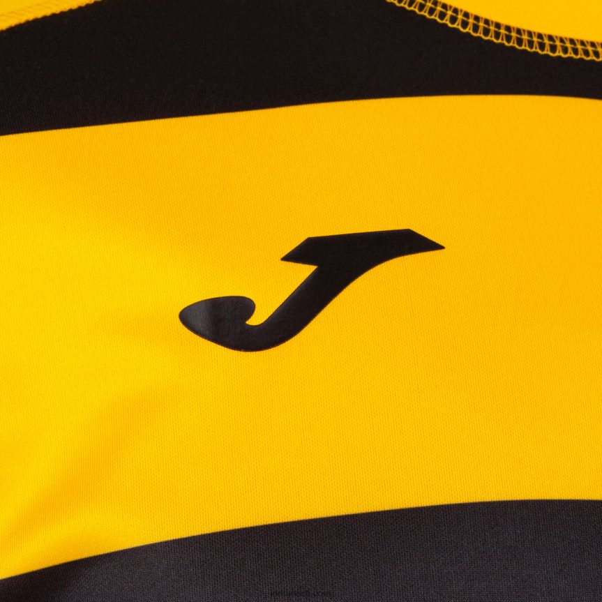 mehed särk lühikeste varrukatega prorugby ii DJNBH3057 merevaigukollane must Joma
