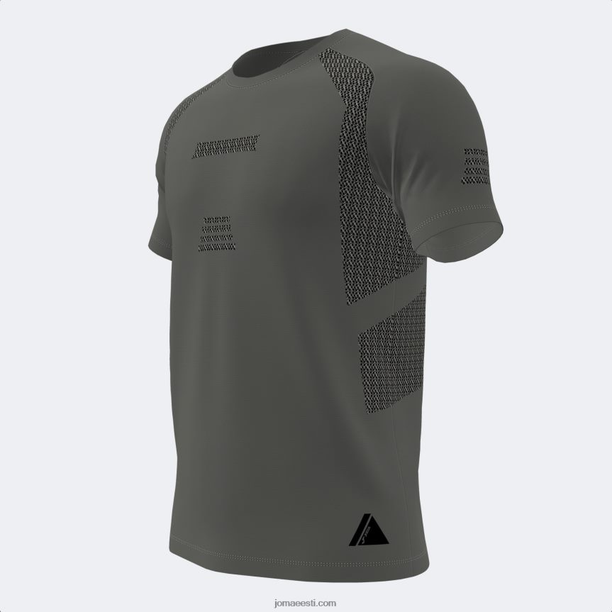 mehed särk lühikeste varrukatega sisejõusaal DJNBH1364 khaki Joma