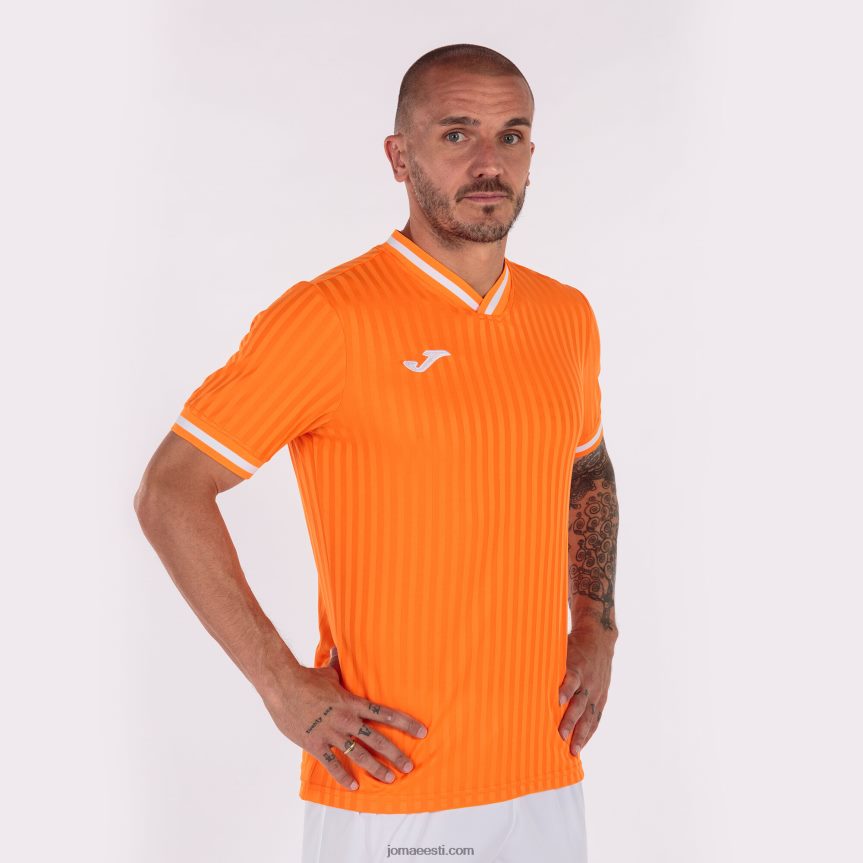 mehed särk lühikeste varrukatega toletum iii DJNBH739 oranž Joma