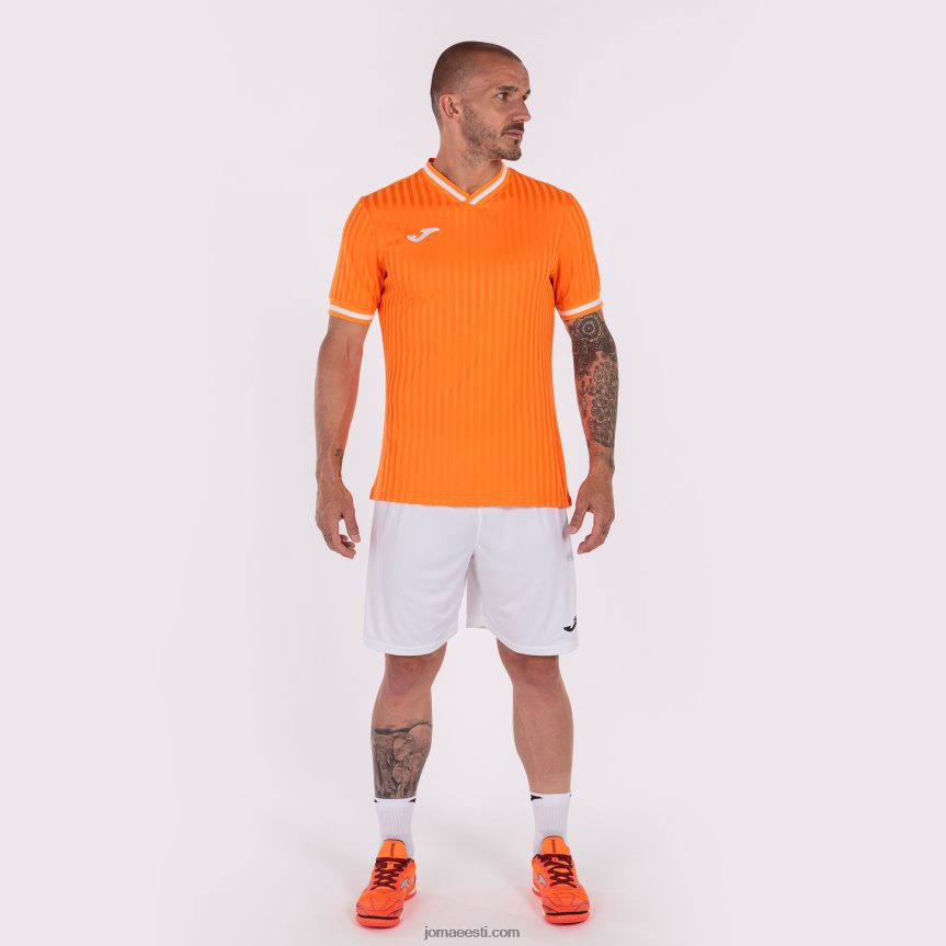 mehed särk lühikeste varrukatega toletum iii DJNBH739 oranž Joma