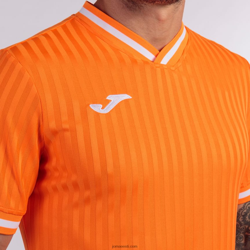 mehed särk lühikeste varrukatega toletum iii DJNBH739 oranž Joma