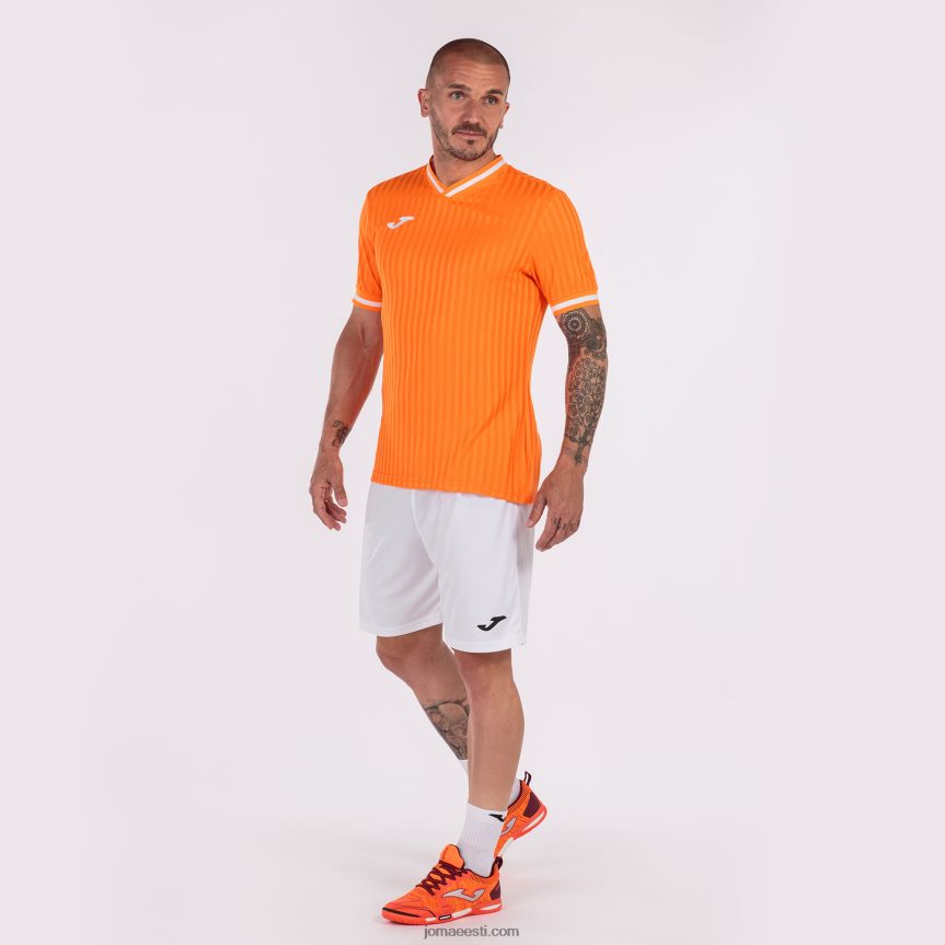 mehed särk lühikeste varrukatega toletum iii DJNBH739 oranž Joma