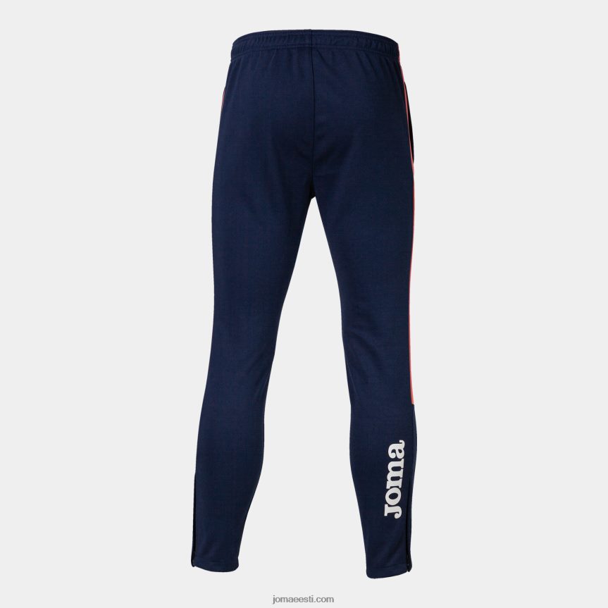 mehed pikad püksid ökomeistrivõistlused DJNBH3438 tumesinine fluorestseeruv oranž Joma